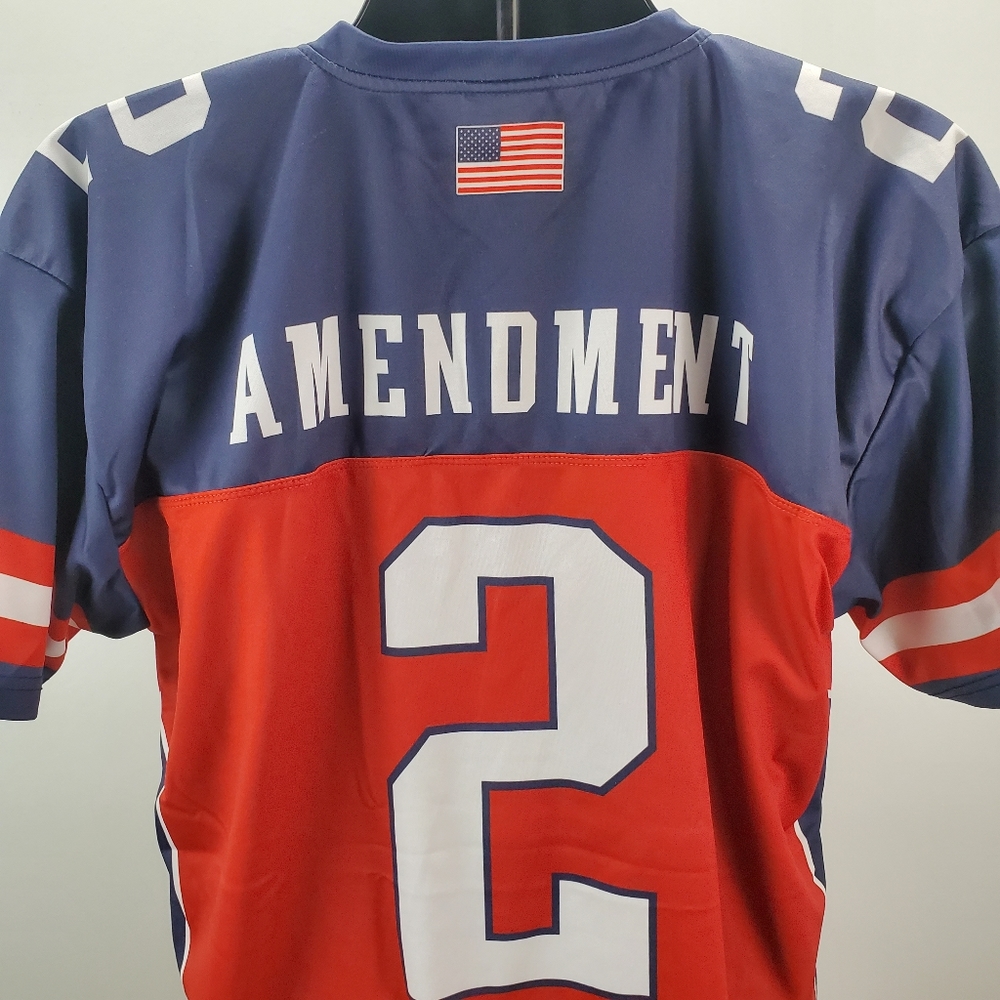 Greater Half USA 2nd Amendment Jersey Large